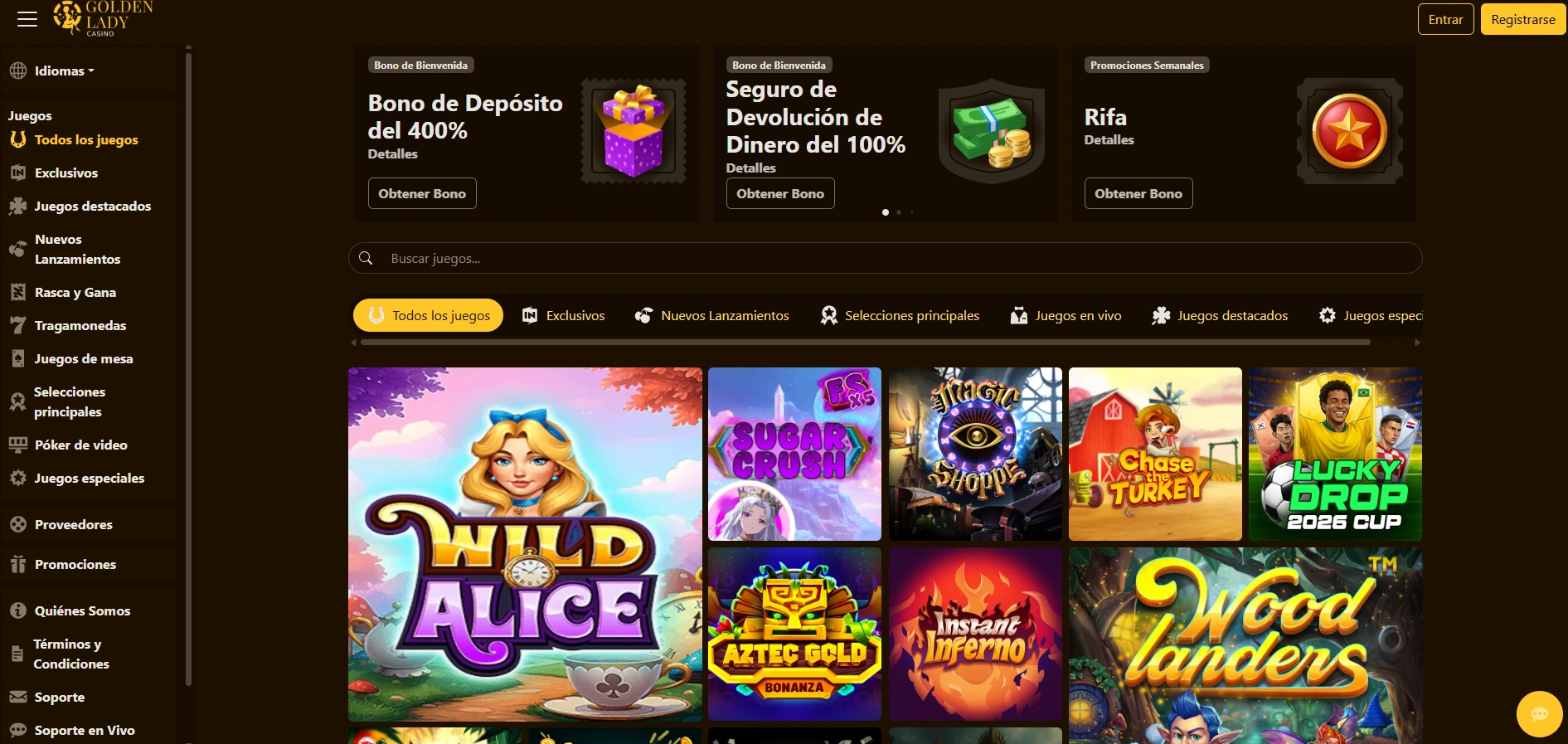Golden Lady Casino